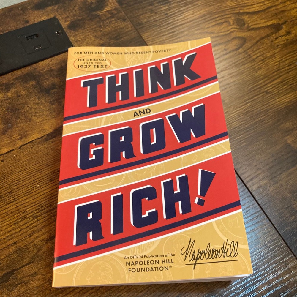 Think and Grow Rich Napoleon Hill Unedited Original Text Paperback Modern Print